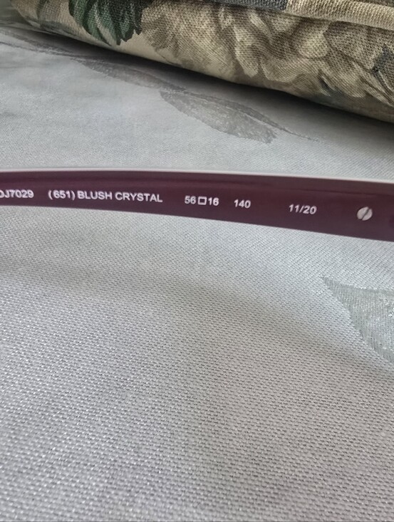 Draper James Pink Frame Sunglasses with Purple Lenses